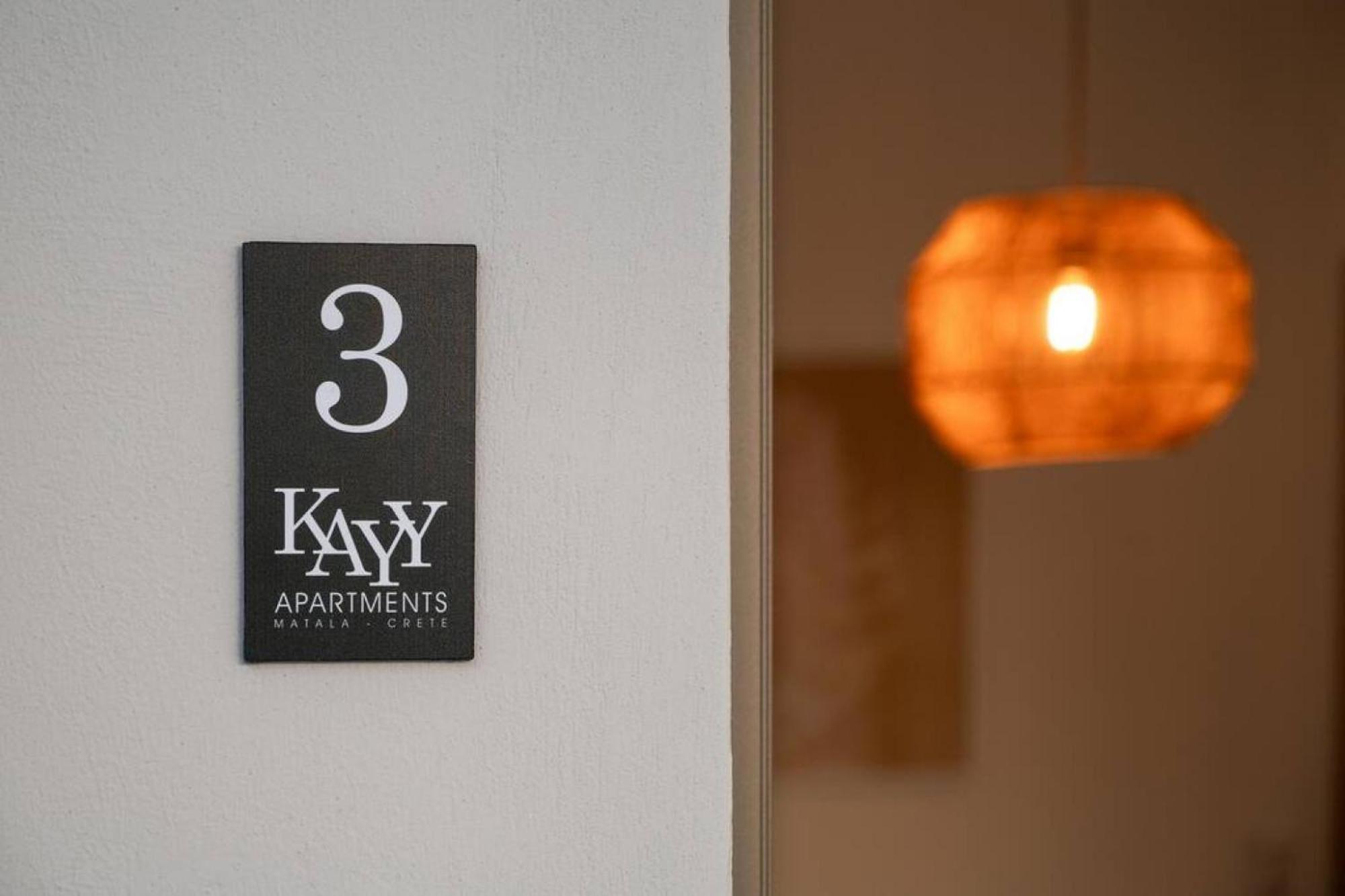 Kayy Apartments 3 In Matala Dış mekan fotoğraf